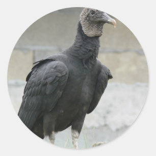 Zwarte cultuur op de heuvel ronde sticker