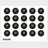 Zwarte cultuur Zwarte geschiedenis periode Sticker (Vel)