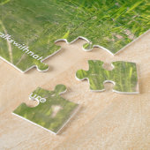 Zwarte Dailed Deer in het bos Legpuzzel (Zijkant)