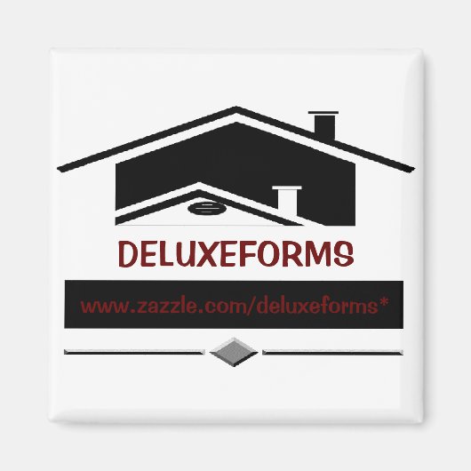 Zwarte dakbedekking magneet (Voorkant)