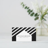 Zwarte dakbedekking visitekaartje (Staand voorkant)