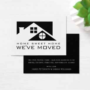 Zwarte Daktop, wijziging adreskaart Visitekaartje