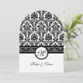 Zwarte Damasgrenzen Kaart (Staand voorkant)