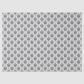  zwarte-DamasPatroonloskoppeling Tissuepapier (Voorkant)