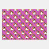 Zwarte dameskleurige ballonnen ventilator inpakpapier vel (Voorkant 3)