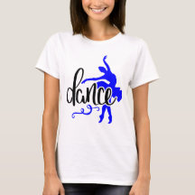 Zwarte dans / Blauwe Pointe-balletdanser