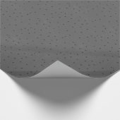 ZWARTE DARK GRAY GRAYS HEARTS HEART PATTERN BACKGR CADEAUPAPIER (Hoek)