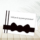 Zwarte Das Junior Bruidsjonkers Kaarten