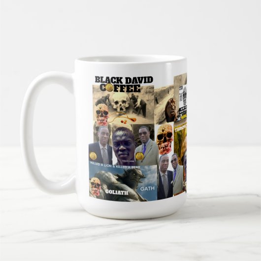 Zwarte DAVID mok (Links)