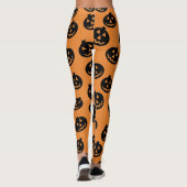 Zwarte de Leggings van de Confettien van O'Lantern (Achterkant)