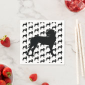 Zwarte Deen, Grote Hond Servet (Insitu)