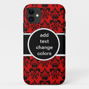 zwarte demker op elke kleur iPhone 11 hoesje