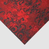 Zwarte Design met schuifwiel op de schaduwen van d Tissuepapier (Detail)