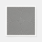 Zwarte Design Servet (Voorkant)