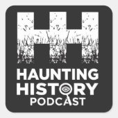 Zwarte Deur Logo Sticker (Voorkant)