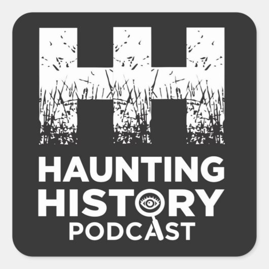 Zwarte Deur Logo Sticker (Voorkant)