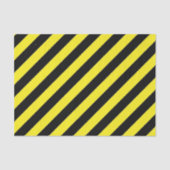 ZWARTE DIAGONAAL STRIPE WEEFSELPAPIER TISSUEPAPIER (Voorkant)