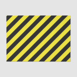 ZWARTE DIAGONAAL STRIPE WEEFSELPAPIER TISSUEPAPIER