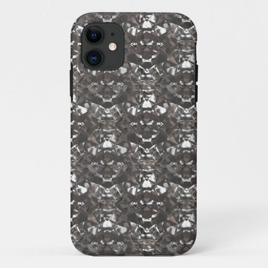 Zwarte Diamanten Case-Mate iPhone Case (Achterkant)