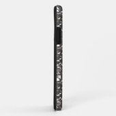 Zwarte Diamanten Case-Mate iPhone Case (Achterkant/rechts)