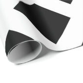 Zwarte diamanten op wit cadeaupapier (Rol Hoek)