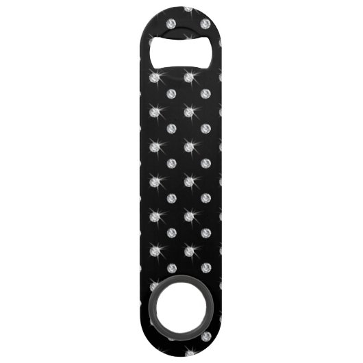 Zwarte diamanten speed flessenopener (Voorkant)