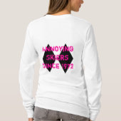 zwarte diamanten t-shirt (Achterkant)