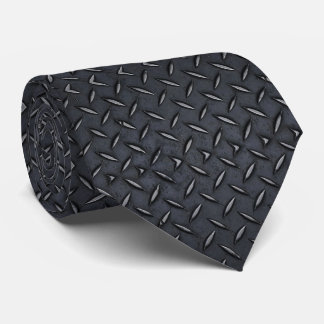 Zwarte Diamond Bord stropdas