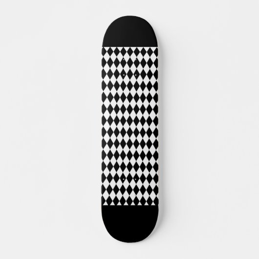 Zwarte Diamond Skateboard (Voorkant)