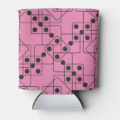 Zwarte Dice Blikjeskoeler (Voorkant)