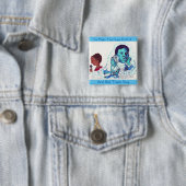 Zwarte dichters - zwarte Button (In situ)