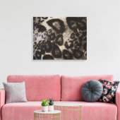 ZWARTE DIERENPRINT CANVAS AFDRUK (Insitu (Woonkamer))