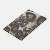 ZWARTE DIERLIJKE AFDRUKKING POST-IT® NOTES (Schuin)