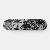 Zwarte digitale camouflage skateboard Pro (Horizontaal)