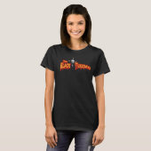 Zwarte Dinsdagen Dames T-shirt (Voorkant volledig)