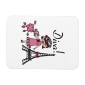 Zwarte Diva van het Haar Magneet (Horizontaal)