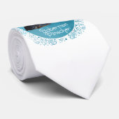 Zwarte Dobermann Pinscher Stropdas (Opgerold)