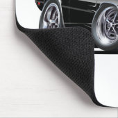 Zwarte Dodge-lader Muismat (Hoek)