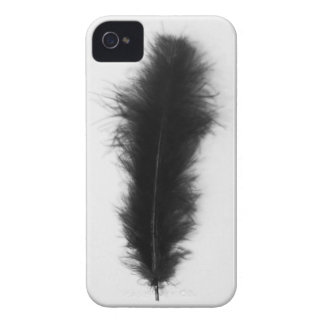 Zwarte doezelaar iPhone 4 hoesje