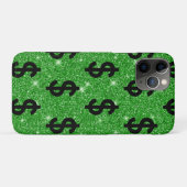 Zwarte dollarteken geld ondernemer Wall Street Case-Mate iPhone Case (Achterkant (horizontaal))