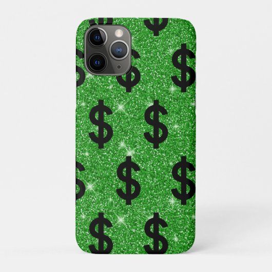 Zwarte dollarteken geld ondernemer Wall Street Case-Mate iPhone Case (Achterkant)