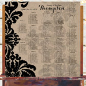 zwarte-donkerbruine-papiergaas poster