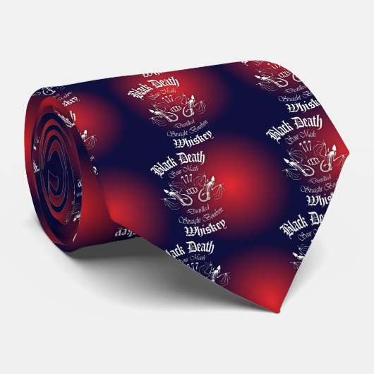 Zwarte Dood 777 - Bourbon Stropdas (Opgerold)