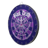 Zwarte Dood 777 - Catskill Mountains Dartbord (Voorkant Rechts)