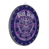 Zwarte Dood 777 - Catskill Mountains Dartbord (Voorkant Links)