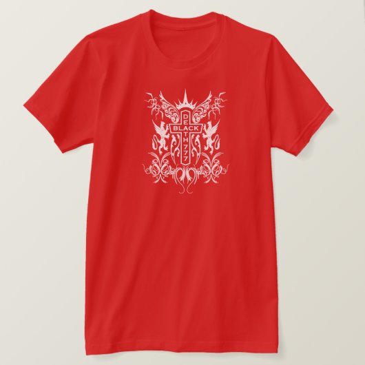 Zwarte Dood 777 - Kruis T-shirt (Design voorkant)