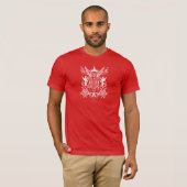 Zwarte Dood 777 - Kruis T-shirt (Voorkant volledig)