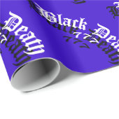 Zwarte Dood 777 Logo Cadeaupapier (Rol Hoek)