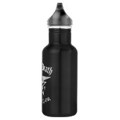 Zwarte Dood 777 - Moutdrank Waterfles (Rechts)