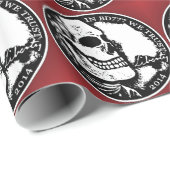 Zwarte Dood 777 - Vrijheid Cadeaupapier (Rol Hoek)